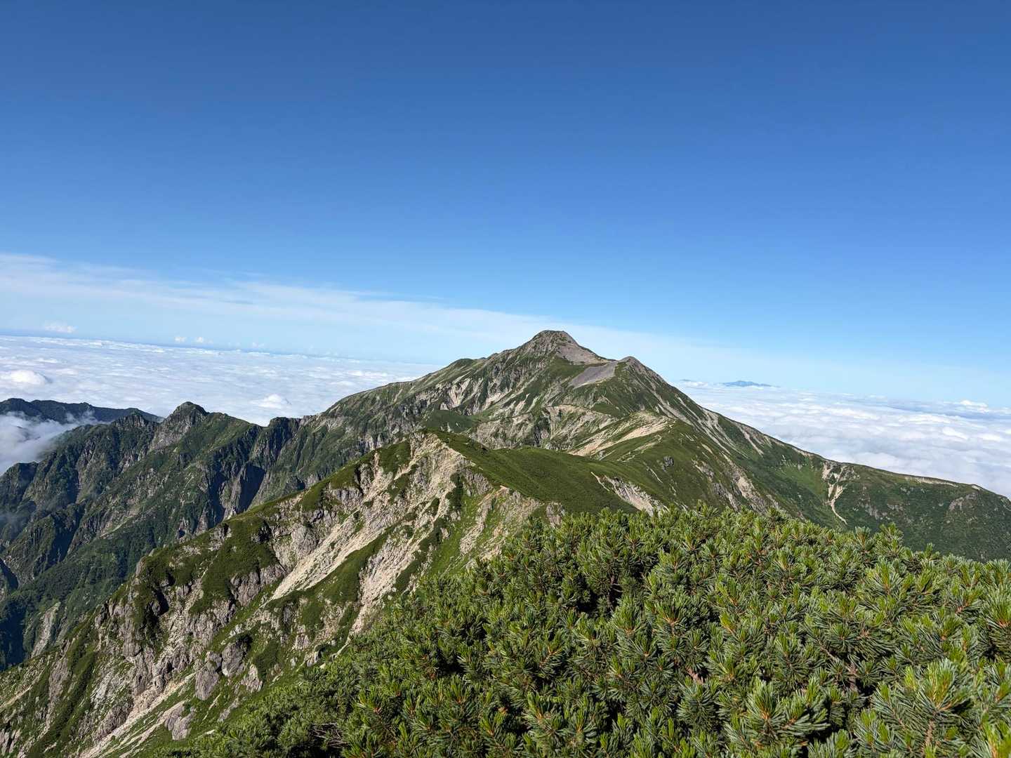 新穂高温泉駅-笠ヶ岳・双六岳・わさび平 登山道入口-笠新道 周回コースの写真