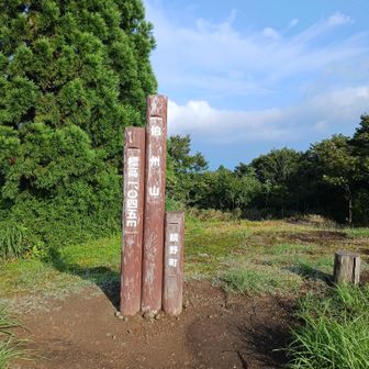 伯州山に登頂🙌