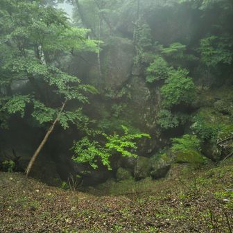 雄大で、私はこういうところが、好き。ラブ♥5分は見とれてた。地元なら登ってた