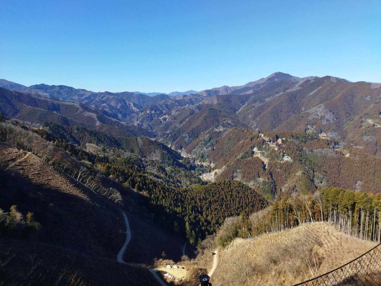 払沢の滝入口バス停-時坂峠-浅間嶺-人里峠-浅間尾根登山口 縦走コースの写真