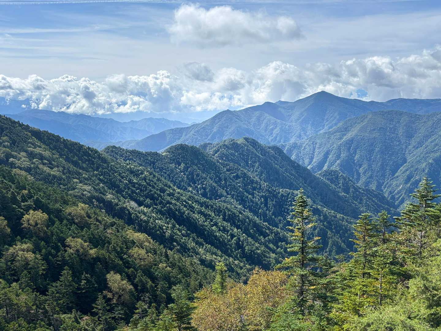 毛木平-千曲川信濃川水源地-甲武信ヶ岳 往復コースの写真