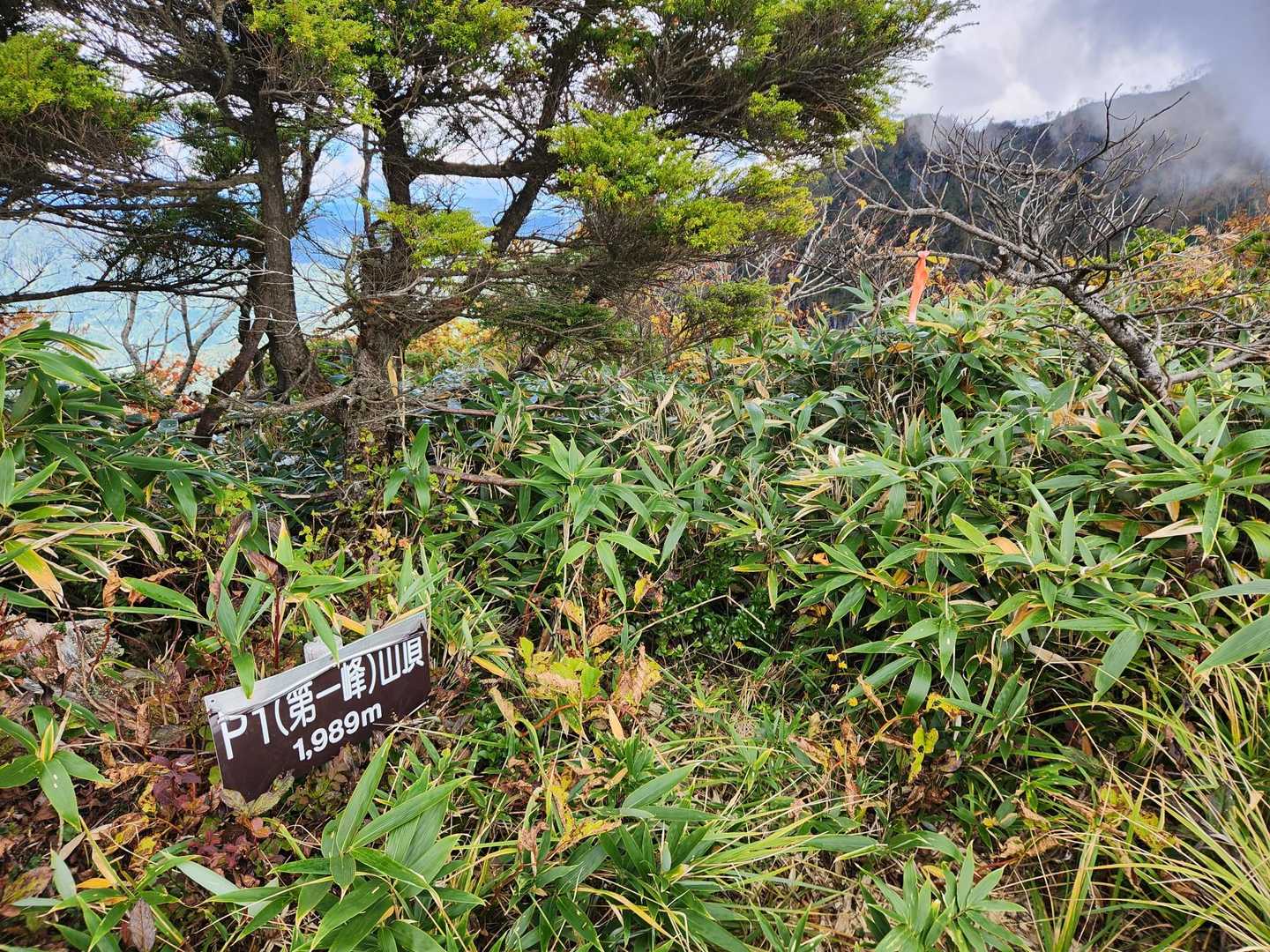第一峰登頂
