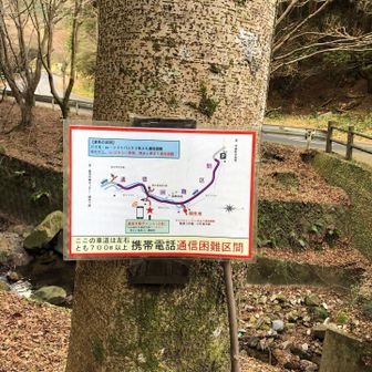 標高のわりにこの付近は携帯が圏外なので注意書きが
道理で全然音楽聞けないと思ったわ･･･
(ていうか本州だと🐻が怖くてイヤホンできないよね･･･)