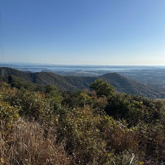 座談山手前からの浜名湖