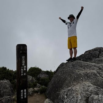 祝！登頂！ハエがすごかった