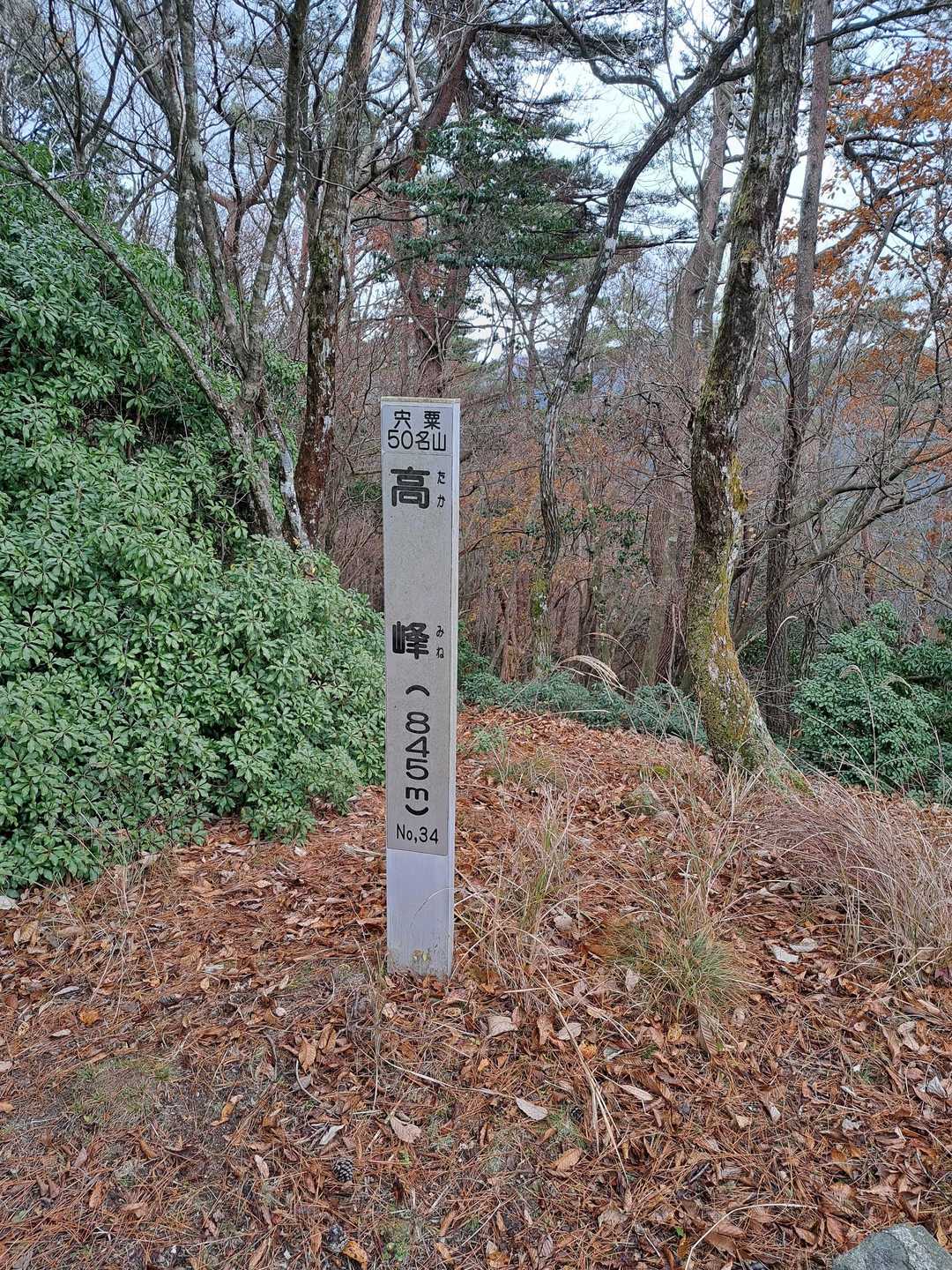 天気微妙なので、さっさと下山開始