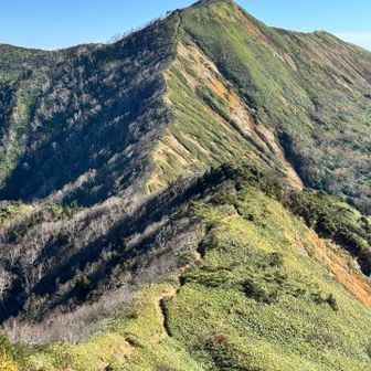 白砂山を振り返って