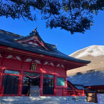 山岳信仰を感じる