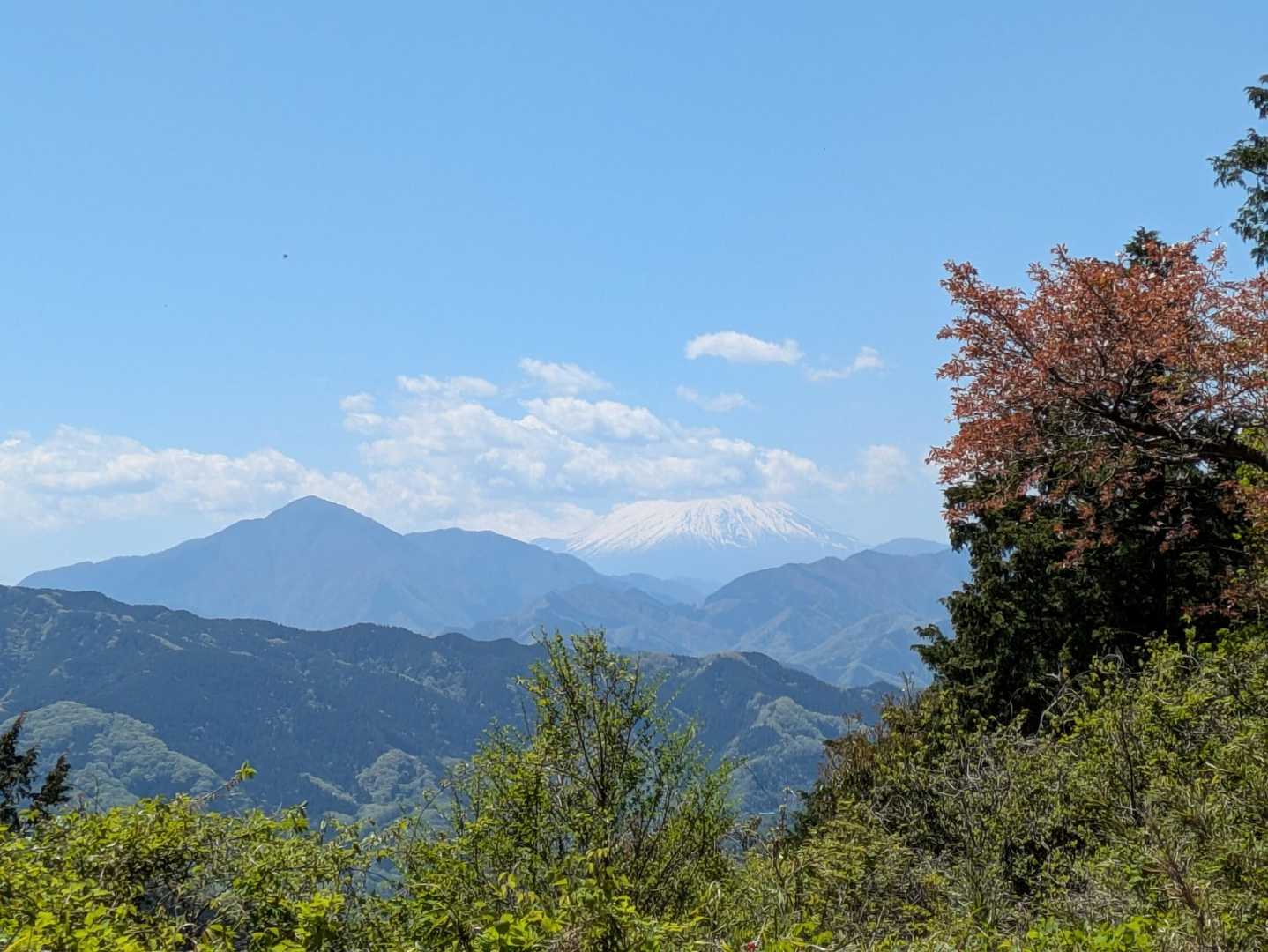 もみじ台から
あと、ちょっと〜🗻