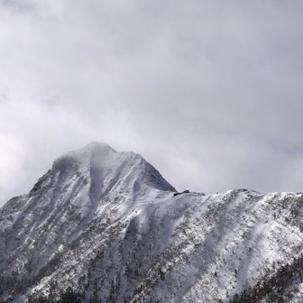 雲がかかってくる