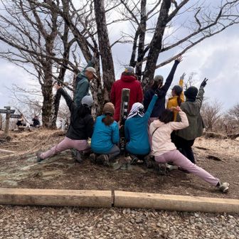 リーダー真冬の装い🤣