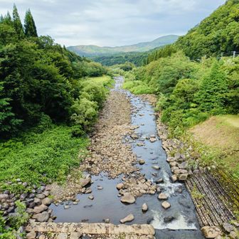 川遊びも出来そうな感じ。