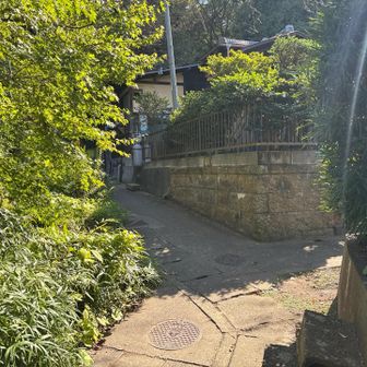 ここは奥へ。
左は登れる階段あるけどたぶん民家。