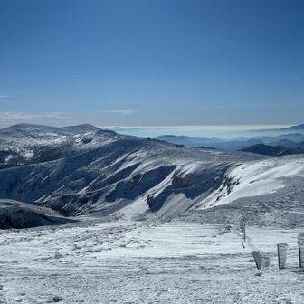 熊野岳まで歩くと結構時間かかるんですよね
そろそろ戻りますか