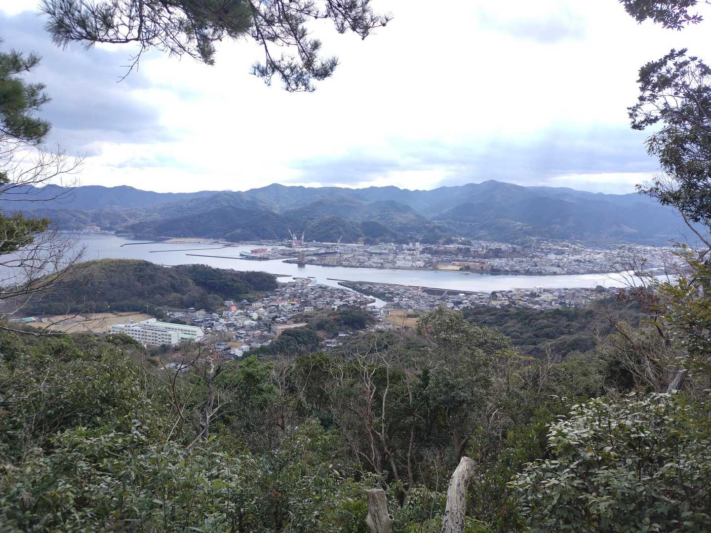 三角台登山道入口-三角台 往復コースの写真