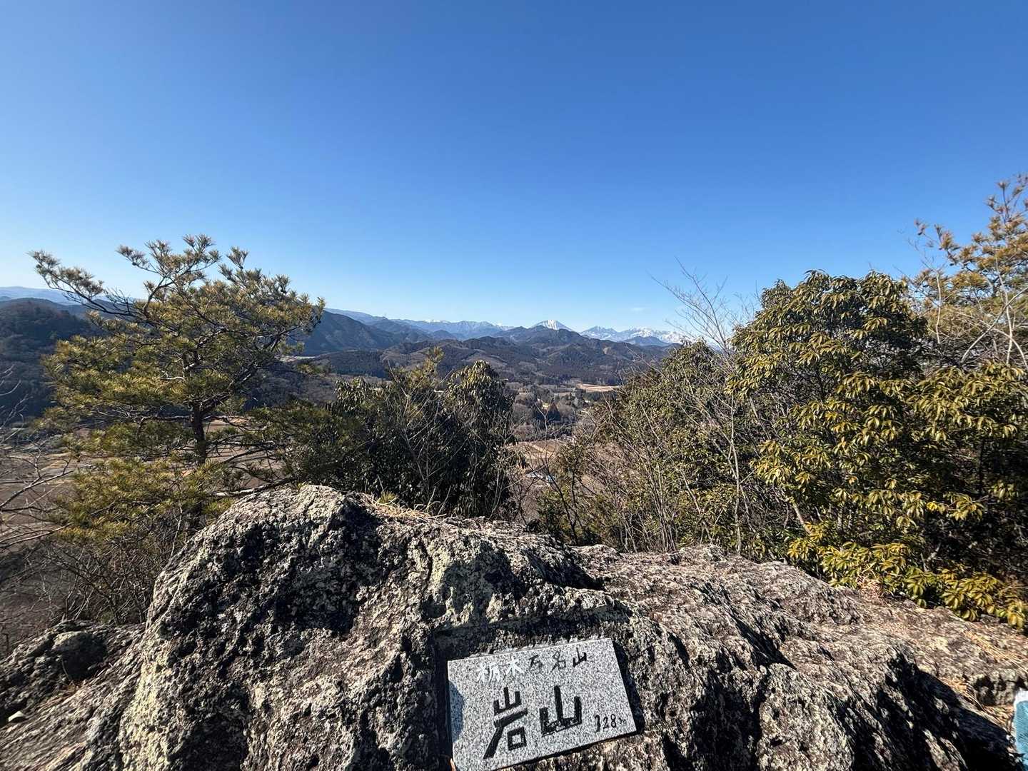岩山 往復コースの写真