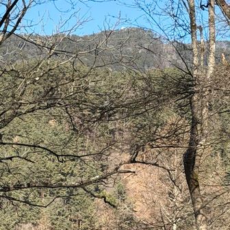 帯那山の「謎の塔」