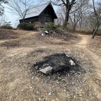 キャンプファイヤー🏕️のあと？