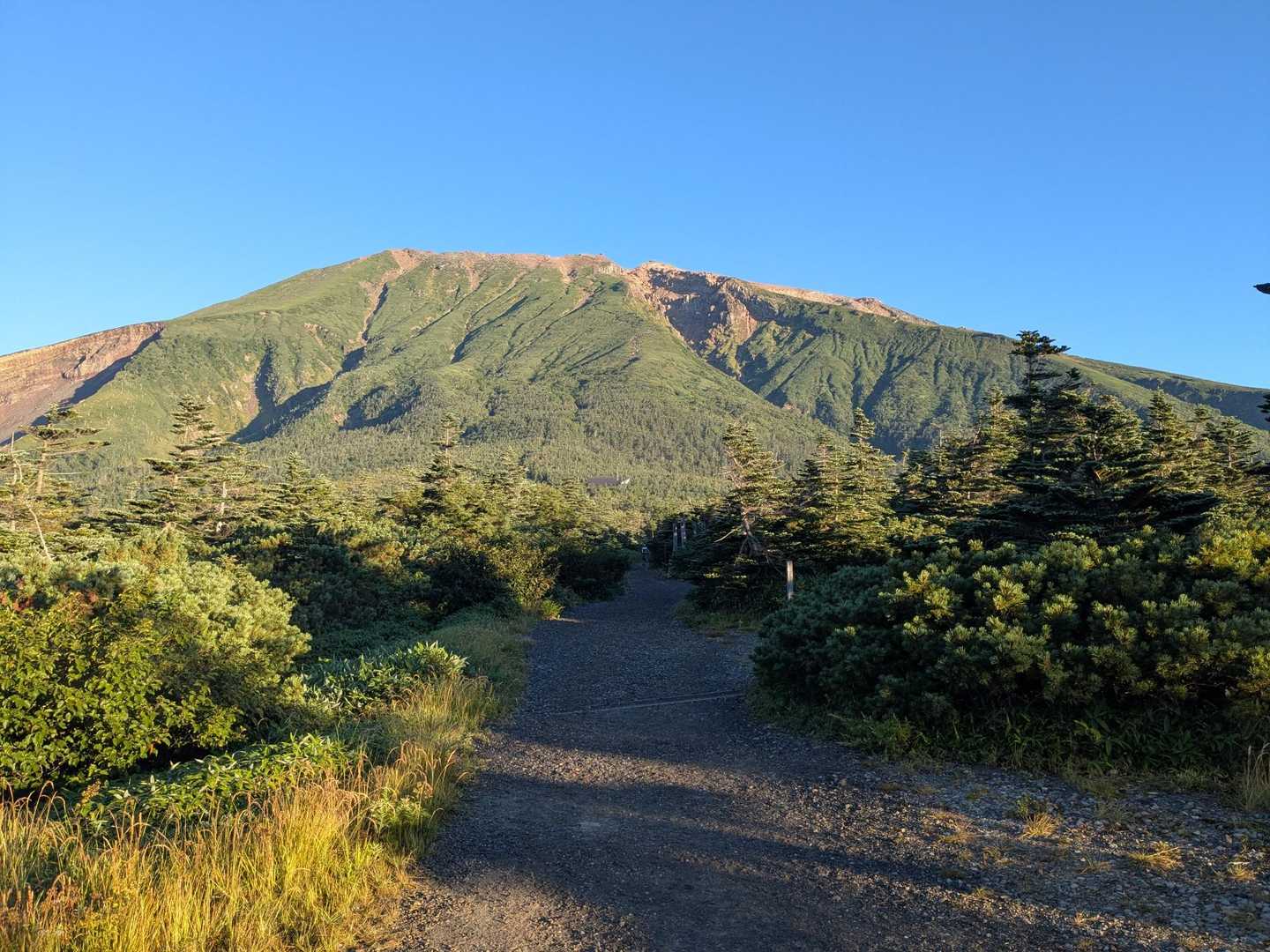 こちらのルートは初めから見えてる山頂に向かって登っていく感じでいいですね😁