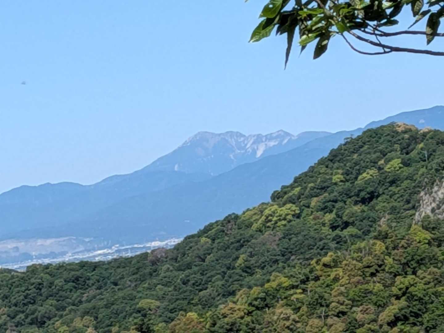 伊吹山良く見えます
