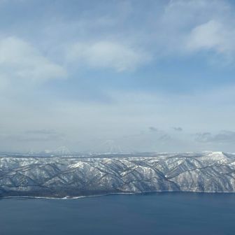 一度隠れた羊蹄と尻別もうっすら姿を見せてくれました。