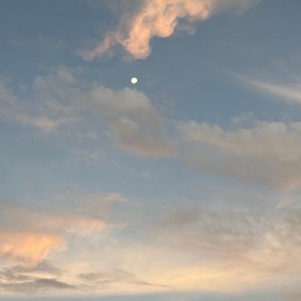 こっちには🌙月