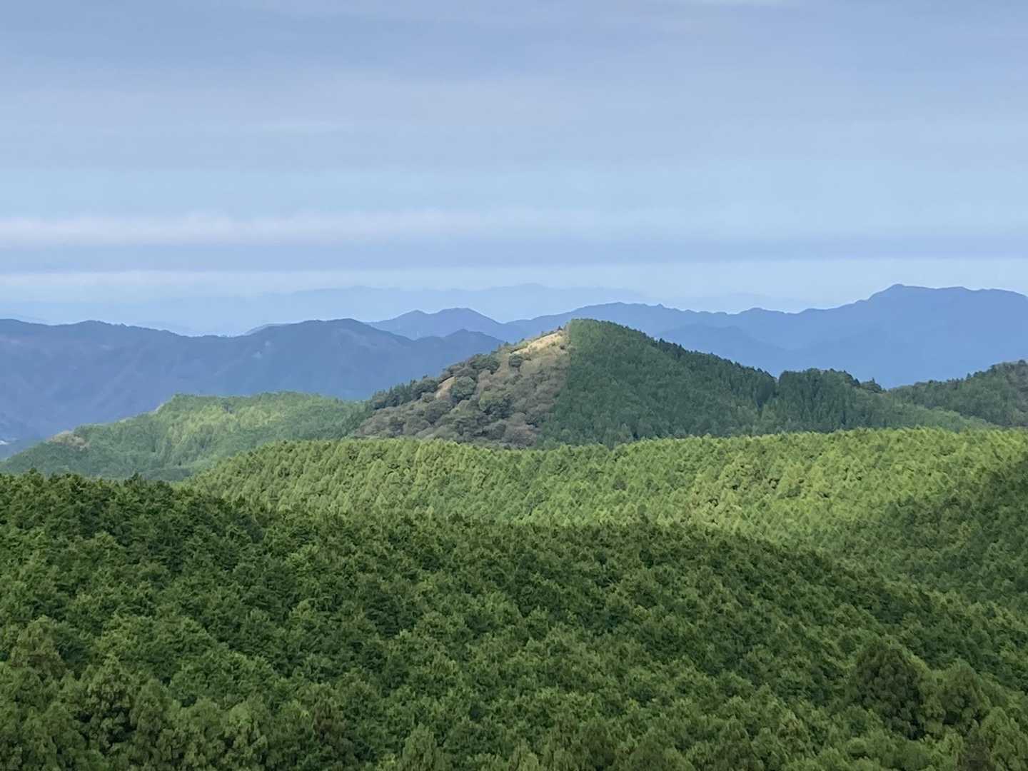 経ヶ峰 往復コースの写真