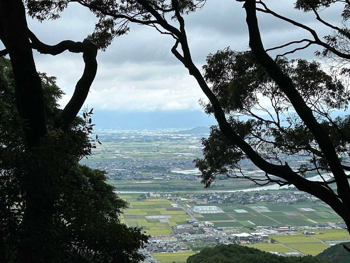 宝満山方面