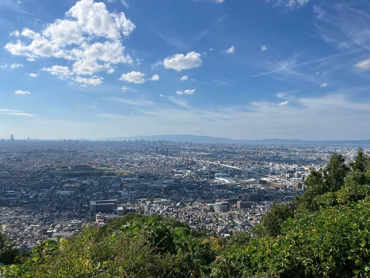 枚岡駅-神津嶽-暗峠-鬼取山-生駒山-生駒駅 縦走コースの写真