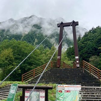 風景も霧の中