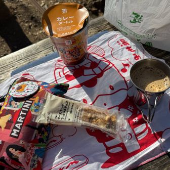 食後は大事に保管していたら賞味期限間近になってしまったチーズケーキと☕️