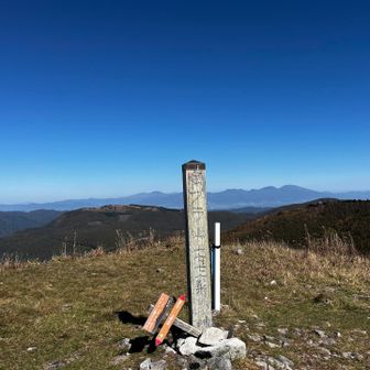 ゼブラ山から振り返ると