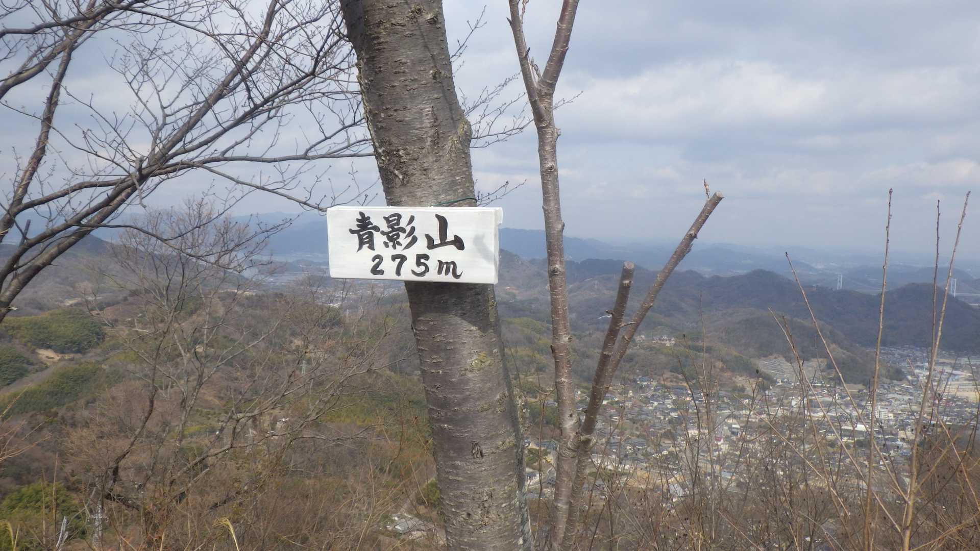 大山峠-奥山-大山-青影山 周回コースの写真