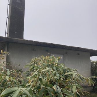 避難小屋みたいです🛖