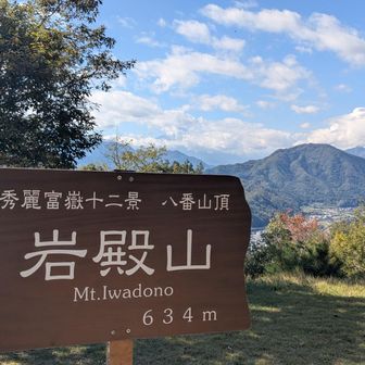 雲の中に富士山があります