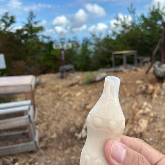 お楽しみのパピコ！
いい感じでちょい解け😊
これを食べる為⁈にココまで来たんやで😅
身体にしみる~w