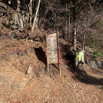 一気に登山口へ。