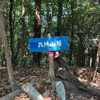 1時間ほどで山頂到着！
次は焙烙山へ向かいます