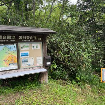 沓形登山口から登ります