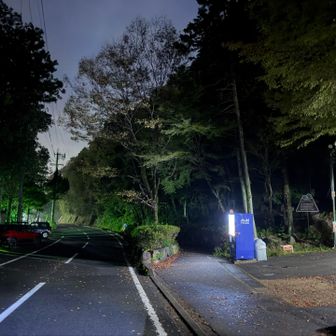 雨雲ギリギリ回避スタート▶️
伊吹の滝の前は自販機とトイレ感謝