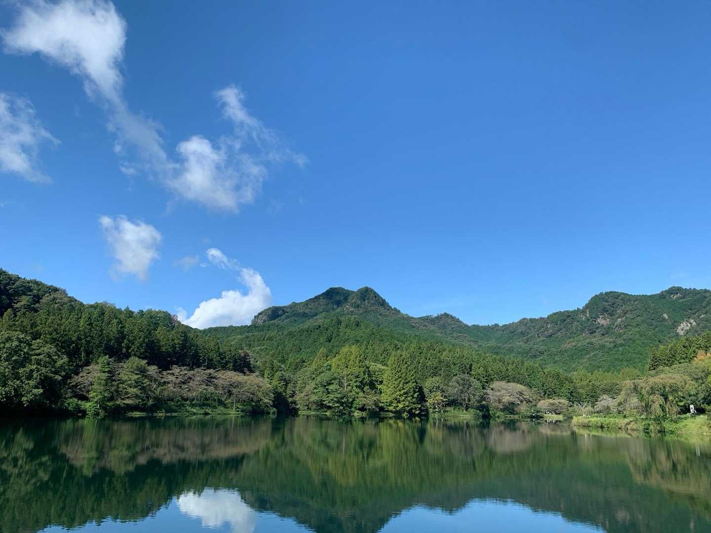 宇都宮市森林公園駐車場登山口-長倉山 往復コースの写真