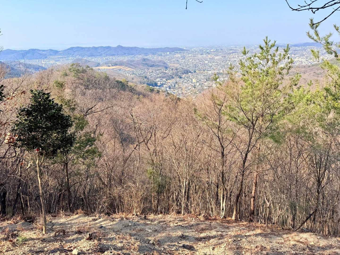 展望台から桐生方面👀✨