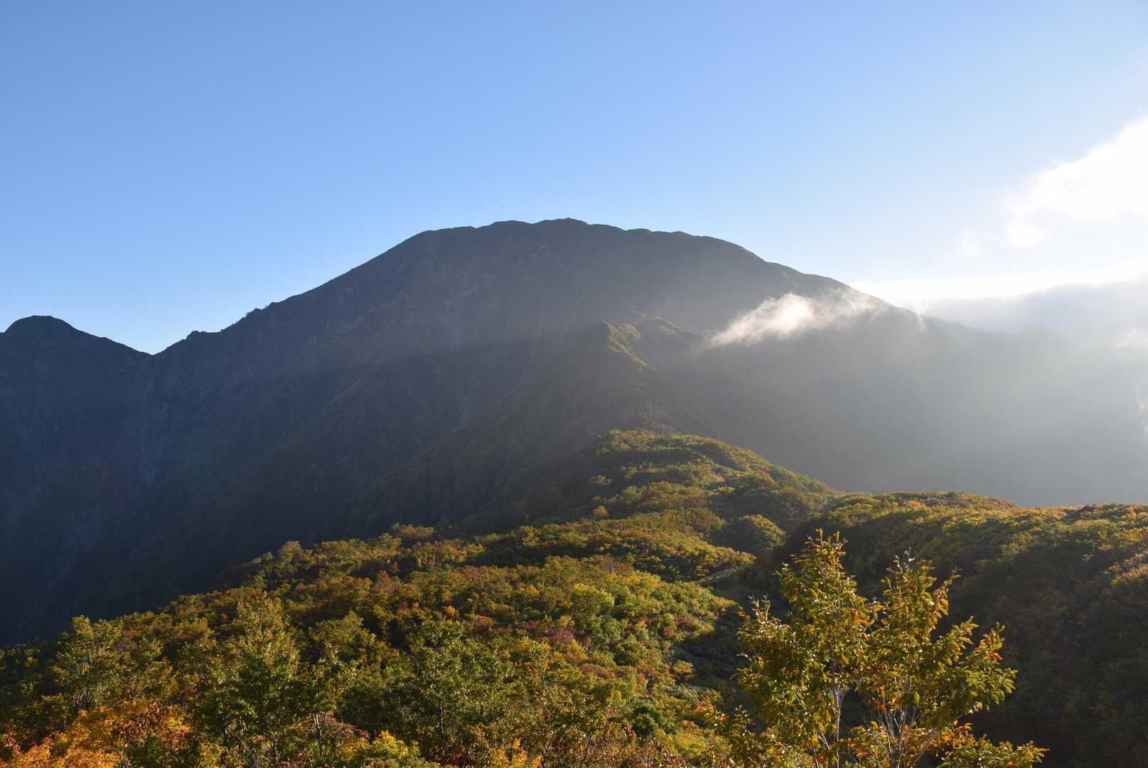 五合目横の日向山から
