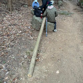 重いので1合目毎に、休憩。😅