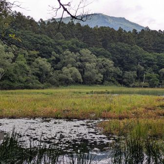 種池と黒姫山
