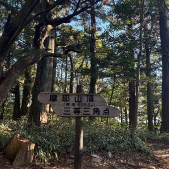 摩耶山頂。眺望なし。