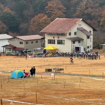 自転車レースだ
