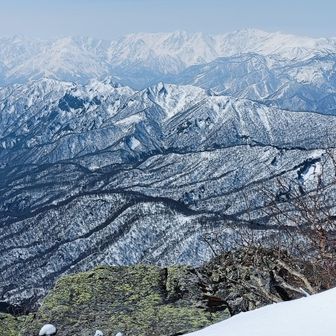 五竜遠見、八方尾根、岩岳、栂池の
スキー場⛷️も