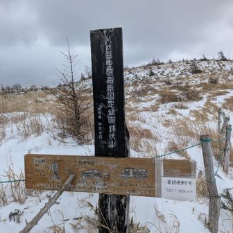 入山料300円
風強く、バラクラバと手袋装着