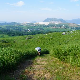 この辺まで来ると空調効果あるんかな？って感じ。
風が吹いたのでフードを取ったら気持ち良かった。